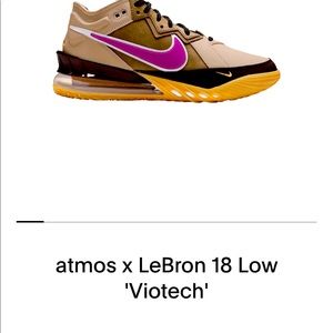 Lebrons  Atmos sneakers new in the box